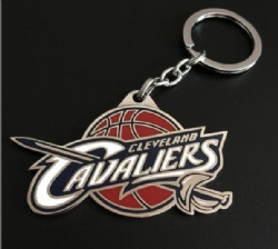 keyring with badge